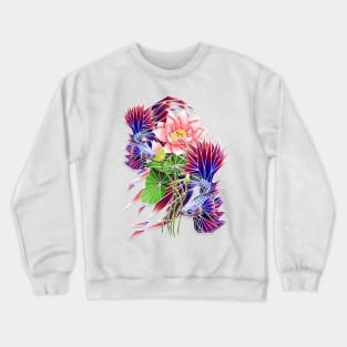 Betta & lotus Crewneck Sweatshirt